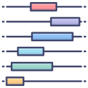 external chart-chart-graph-microdots-premium-microdot-graphic icon