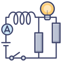 external circuit-education-science-vol2-microdots-premium-microdot-graphic icon