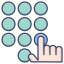 external communication-communication-multimedia-vol1-microdots-premium-microdot-graphic-3 icon