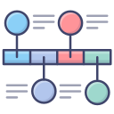 external graph-chart-graph-microdots-premium-microdot-graphic icon