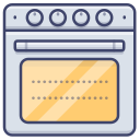 external oven-appliance-electronic-vol1-microdots-premium-microdot-graphic icon