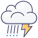 external rain-weather-forecast-microdots-premium-microdot-graphic icon