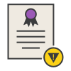 external attention-certificates-miscellaneous-amoghdesign-2 icon