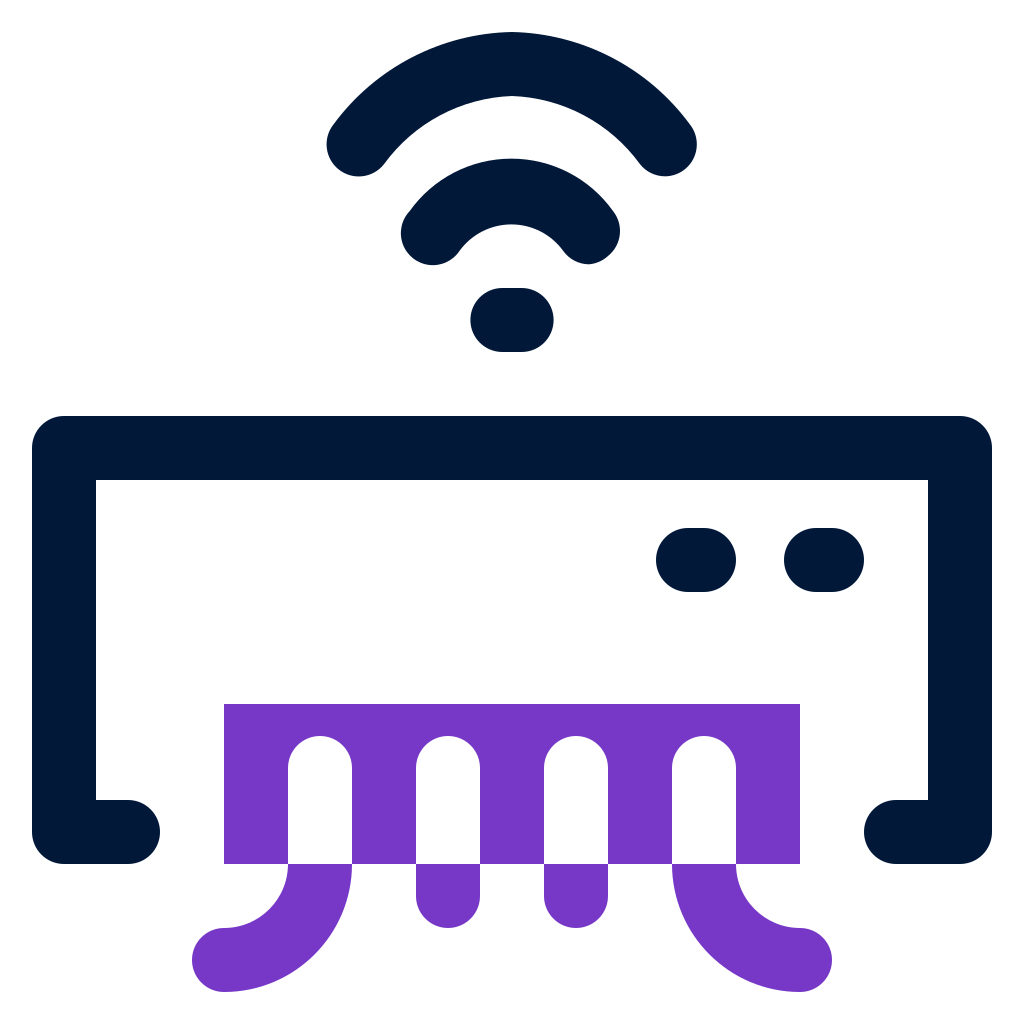 external air-conditioner-smart-home-device-mixed-line-solid-yogi-aprelliyanto icon