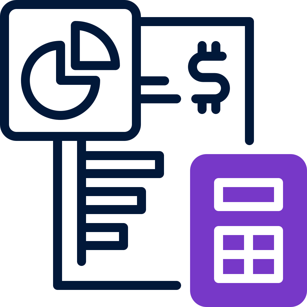 external analytics-accounting-mixed-line-solid-yogi-aprelliyanto icon