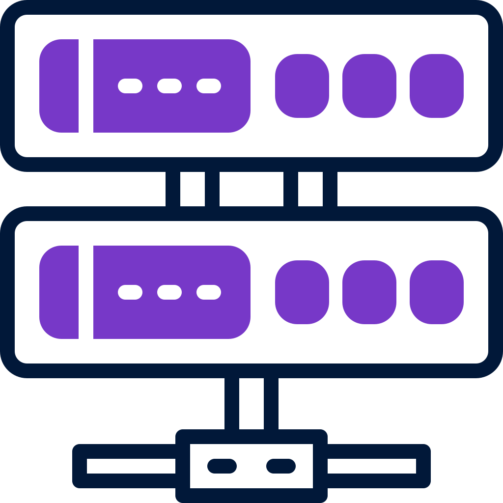 external server-computer-hardware-mixed-line-solid-yogi-aprelliyanto-2 icon