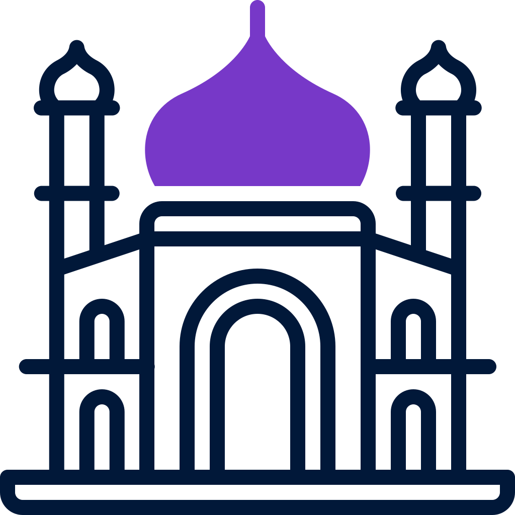 external taj-mahal-landmark-and-monument-mixed-line-solid-yogi-aprelliyanto icon