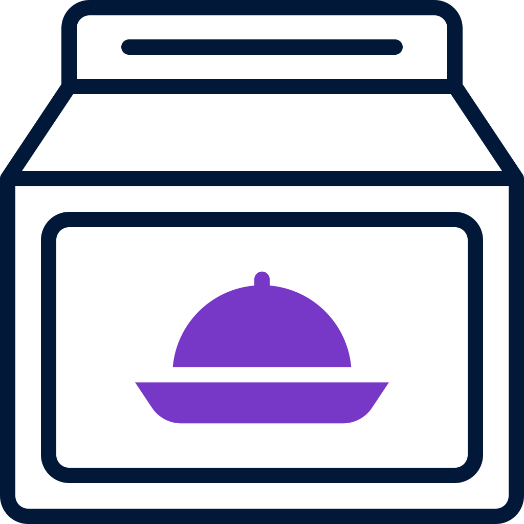 external take-away-food-and-restaurant-mixed-line-solid-yogi-aprelliyanto icon