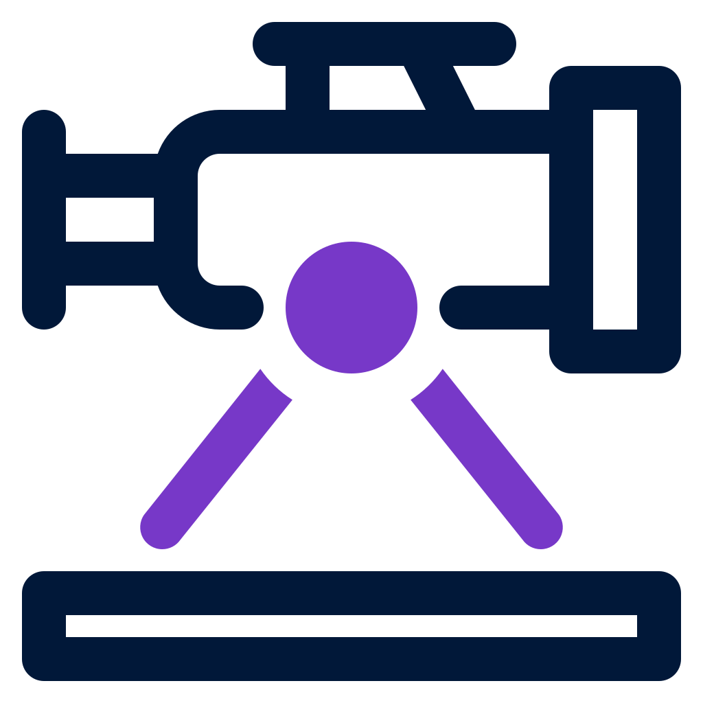 external telescope-science-mixed-line-solid-yogi-aprelliyanto icon