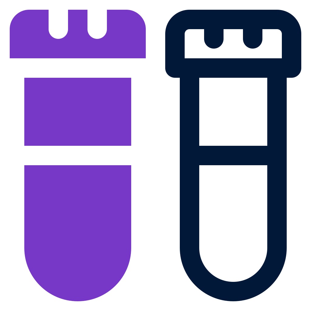 external test-tube-medical-services-mixed-line-solid-yogi-aprelliyanto icon