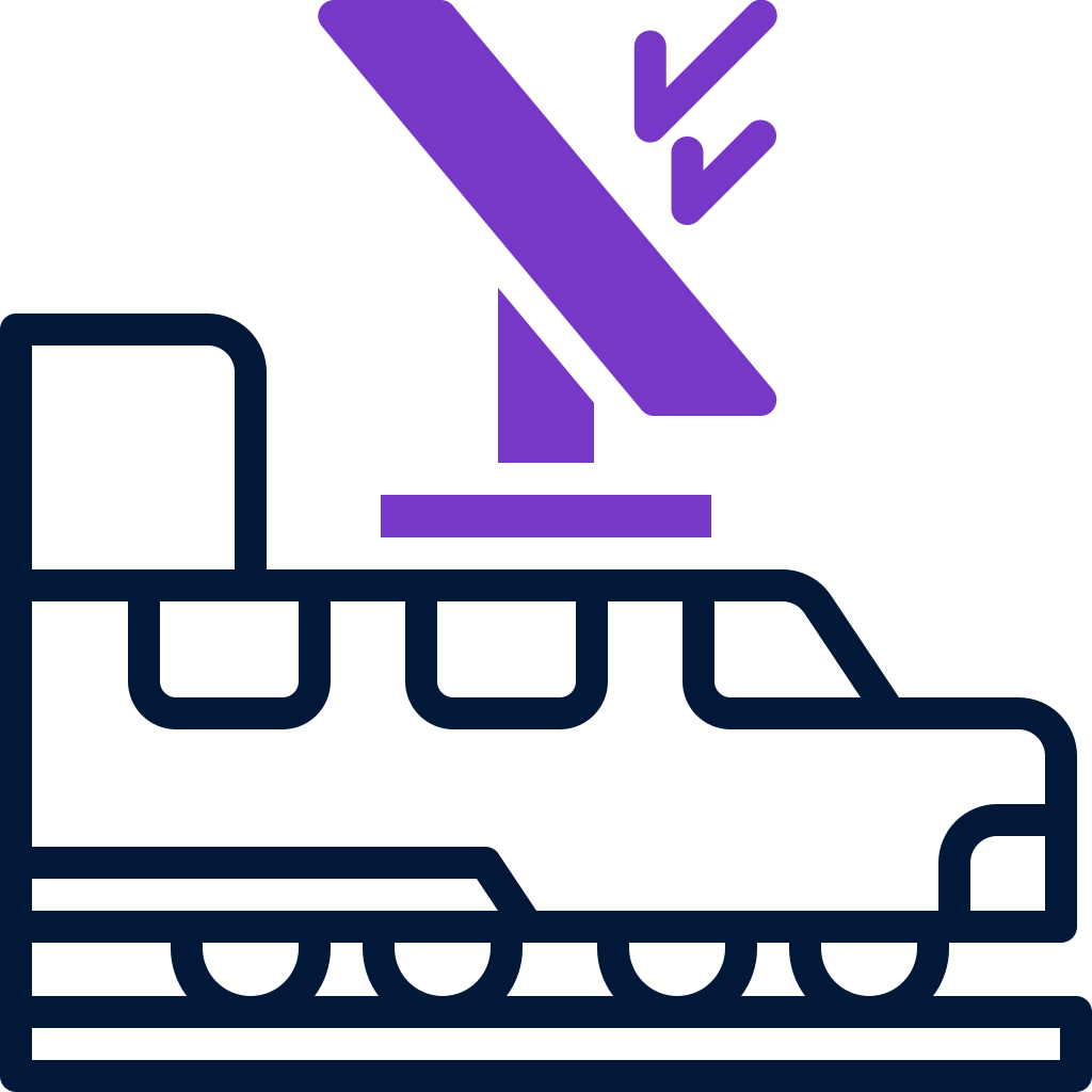 external train-solar-energy-mixed-line-solid-yogi-aprelliyanto icon