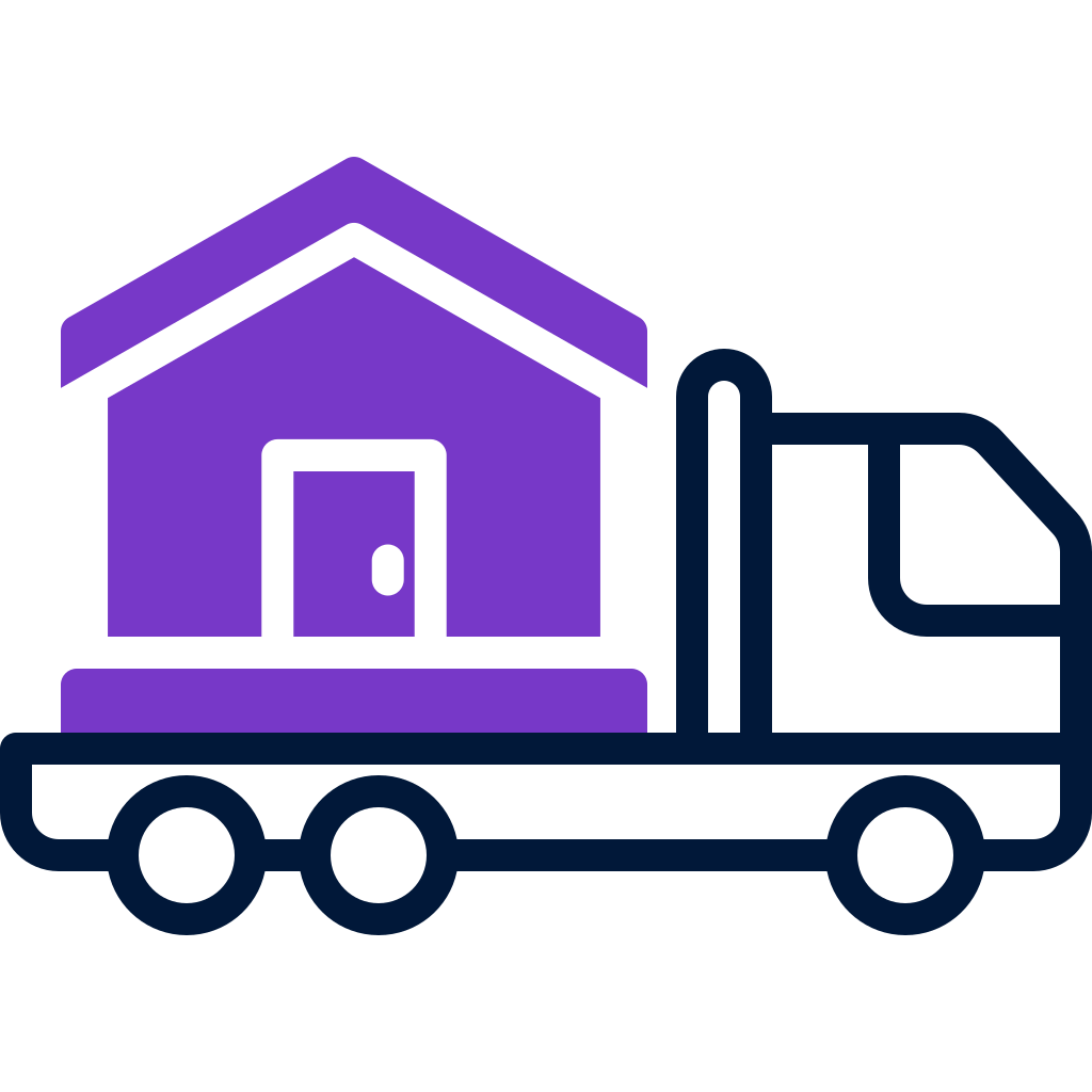 external truck-real-estate-mixed-line-solid-yogi-aprelliyanto icon