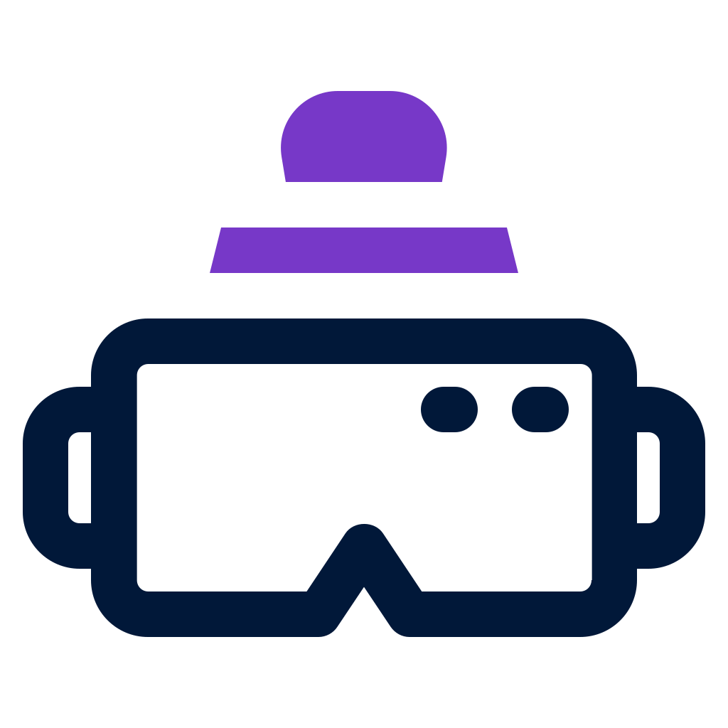 external vr-glasses-video-game-element-mixed-line-solid-yogi-aprelliyanto icon