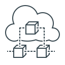 external big-data-cryptocurrency-and-fintech-modern-lines-kalash icon