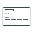 external card-finance-and-banking-modern-lines-kalash icon