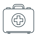 external case-healthcare-and-medicine-modern-lines-kalash icon