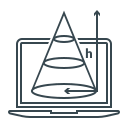 external geometry-education-and-e-learning-modern-lines-kalash icon