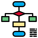 external analysis-charts-diagrams-color-line-others-phat-plus-5 icon