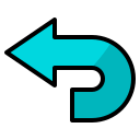 external arrow-directions-color-line-others-phat-plus-7 icon