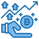 external banking-cryptocurrency-blue-others-phat-plus-7 icon