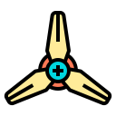 external blade-drone-color-line-others-phat-plus icon