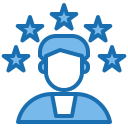 external business-digital-leaning-blue-others-phat-plus-7 icon