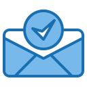 external business-email-blue-others-phat-plus-8 icon