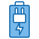 external cellphone-battery-blue-others-phat-plus icon