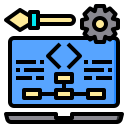 external coding-programming-color-line-others-phat-plus-4 icon