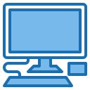 external computer-skills-blue-others-phat-plus icon