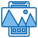 external connection-mobile-network-blue-others-phat-plus-2 icon