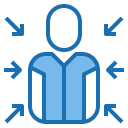 external human-human-resources-blue-others-phat-plus icon