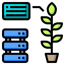 external server-smart-farm-color-line-others-phat-plus icon