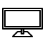 external monitor-computer-component-outline-outline-black-m-oki-orlando icon