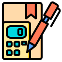 external account-calculator-tools-phatplus-lineal-color-phatplus icon