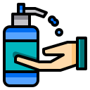 external alcohol-gel-virus-transmission-phatplus-lineal-color-phatplus icon