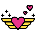 external angel-romance-phatplus-lineal-color-phatplus icon