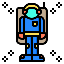 external astronaut-aerospace-phatplus-lineal-color-phatplus icon