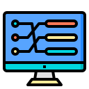 external automatic-big-data-phatplus-lineal-color-phatplus icon