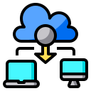 external backup-computing-network-phatplus-lineal-color-phatplus icon