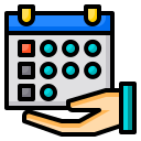 external calendar-calendar-date-phatplus-lineal-color-phatplus-2 icon