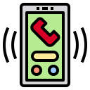 external call-mobile-interface-phatplus-lineal-color-phatplus icon