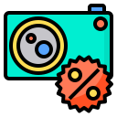 external camera-cyber-monday-phatplus-lineal-color-phatplus icon