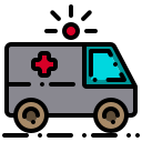 external car-medical-and-hospital-phatplus-lineal-color-phatplus icon