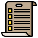 external checklist-authentication-phatplus-lineal-color-phatplus icon