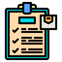 external checklist-warehouse-phatplus-lineal-color-phatplus icon