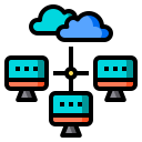 external cloud-computing-cloud-algorithm-phatplus-lineal-color-phatplus icon