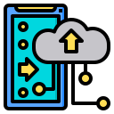 external cloud-service-mobile-network-phatplus-lineal-color-phatplus icon