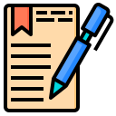 external contract-document-phatplus-lineal-color-phatplus icon