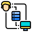 external data-transfer-biometric-phatplus-lineal-color-phatplus icon